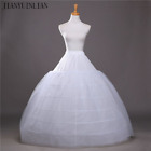 Jupes robe de bal pour robe de mariée élastique 6 cerceaux robe un rang sous-jupe