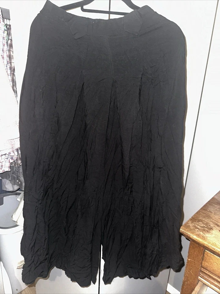 Юбка для верховой езды Culotte Frontier Classics викторианский стиль Old West ЧЕРНАЯ M - Изображение 1 из 4