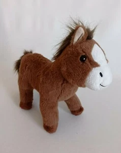 Zapf Creation Plüsch Pferd Pony braun 22x26cm Stofftier Toy sehr gepflegt - Bild 1 von 6