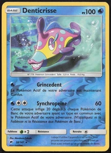 Carte Pokémon Denticrisse 38/147 Reverse Ombres Ardentes Français - Imagen 1 de 2