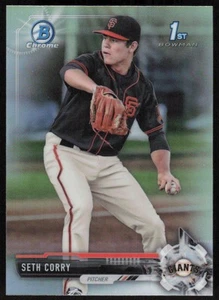 2017 Bowman Draft CHROME REF #BDC-79 Seth Corry - FREE SHIPPING - Picture 1 of 2