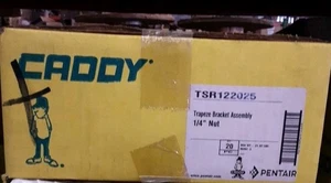 CADDY TSR122025 MONTAJE SOPORTE TRAPECIO 1/4 TUERCA, NUEVO EN CAJA, CAJA DE 20 - Imagen 1 de 2