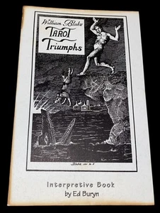 William Blake Tarot Triumphs Deck & Book 1991 OOP Buryn - Picture 1 of 8