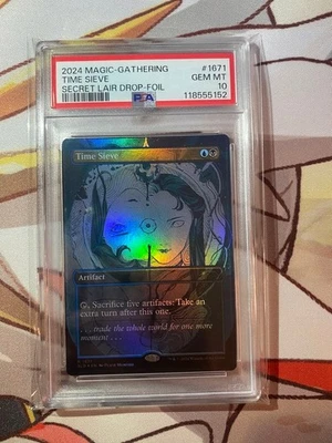 Mtg Time Sieve/Time Sieve Foil Psa10 - Image 1 of 3