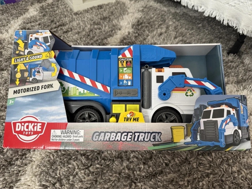 Nuevo camión de basura Dickie Toys Action Series Jumbo Foto 1 de 1