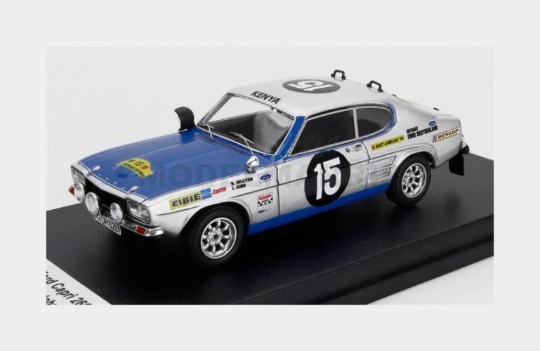 TROFEU TRFDSN234 FORD ENGLAND - CAPRI 2600 (night version) N 15 RALLY EAST AFRIC - Immagine 1 di 2