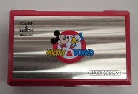 Game Watch Model Mickey Donald Nintendo Ke378