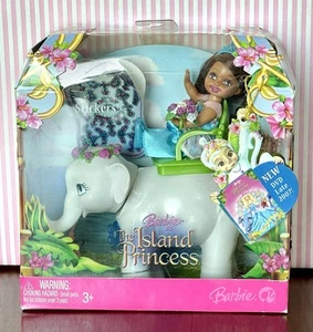 Barbie The Island Princess Doll with Elephant Set - Picture 1 of 2
