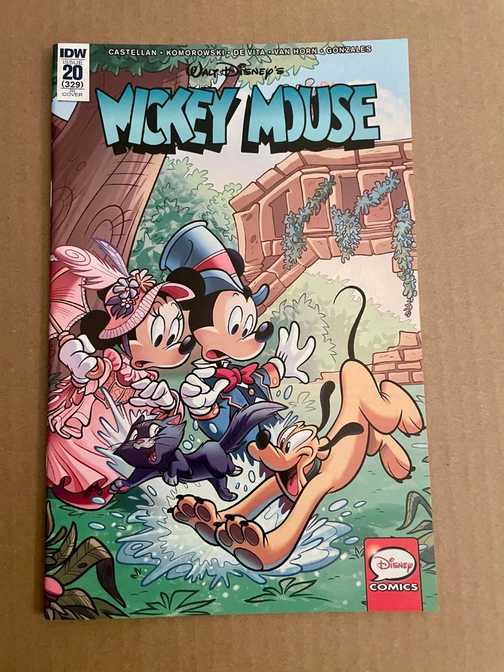 Mickey Mouse #20 IDW 1:10 variante minorista 2017 Walt Disney Minnie Donald Duck Foto 1 de 1