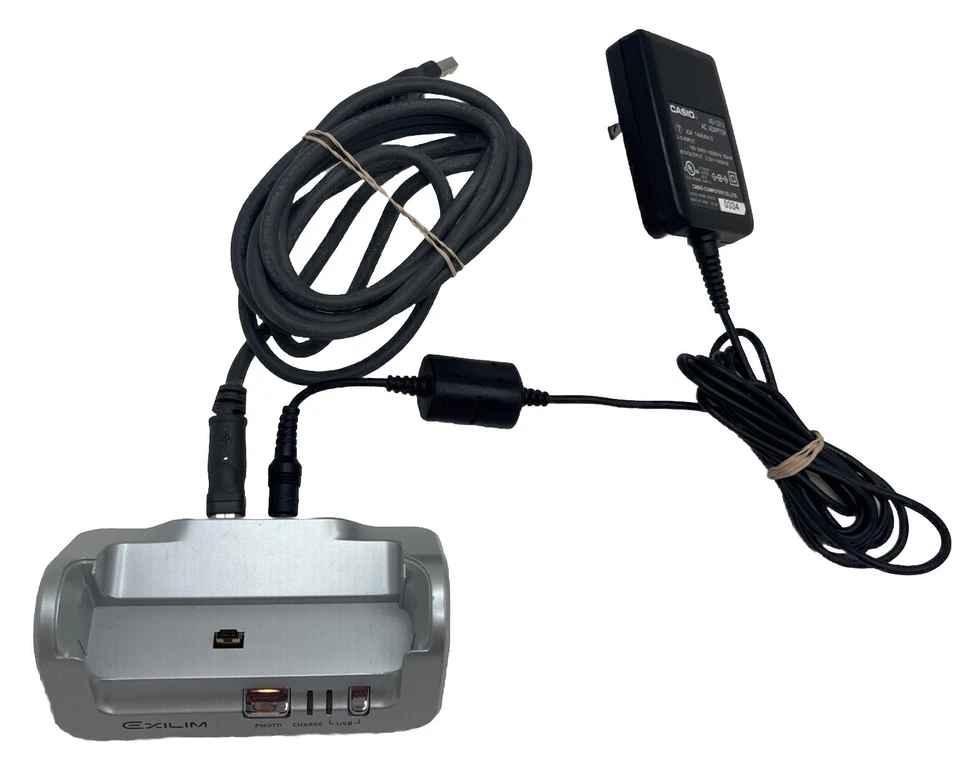 Casio USB Cradle CA-21A 5.3V for Casio Exilim EX-Z4 EX-Z3 Digital Camera charger - Image 1 of 4