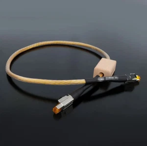 Audio Ethernet Cable Cat8 High Speed Lan Cord Network Patch Cables RJ45 Plugs - Picture 1 of 6