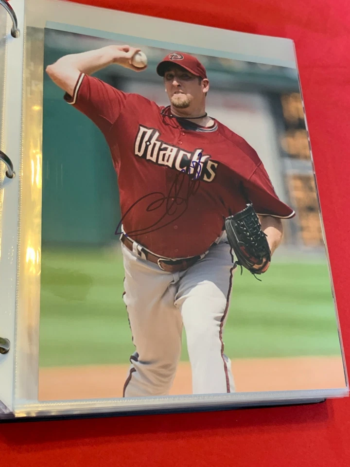 BRANDON WEBB AUTOGRAPHED SIGNED 8X10 PHOTO DBACKS #1 COA Foto 1 de 1