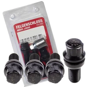 Wheel Locks tapered 60° M14x1,5 34mm for Renault Laguna Coupe Laguna III Grandto - Picture 1 of 5