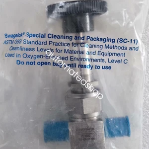 1PZ Valvola a soffietto SS-BNVCR4 nuova sigillata - Foto 1 di 2