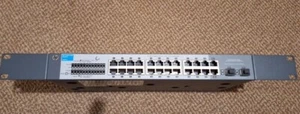 HP PRO CURVE 1410-24G 24 PORT NETWORK SWITCH J9561A 10/100/1000 1GBPS EXCELLENT - Picture 1 of 2