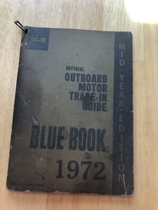 1972 Outboards Motor Trade In Guide Blue Book Boat Vintage Johnson Evinrude - Bild 1 von 4