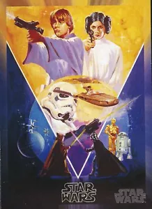 2017 Star Wars 40th Anniversary Card #118 Star Wars Poster Concept - Picture 1 of 1