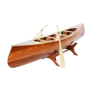 Canoa modelo de madera Peterborough - Imagen 1 de 9