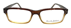 AUTHENTISCH & NEU - RANDY JACKSON 3025 064 54/17/145 - BRAUN - BRILLE & ETUI - Bild 1 von 3