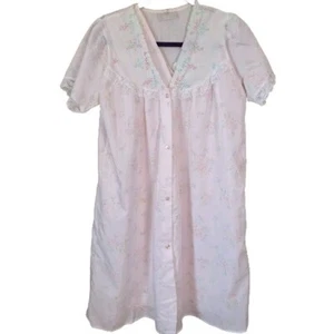 Conjunto de camisón floral rosa pastel de colección coqueta para mujer talla L - Imagen 1 de 11
