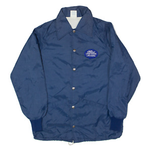 Vintage CAP'N JAC Coach Jacket Blue 90s Mens S