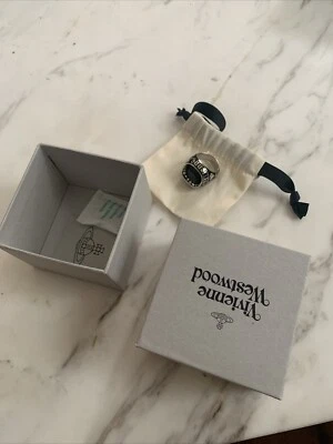 Anillo Universitario Palace x Vivienne Westwood Plata Talla MEDIANO Nuevo Foto 1 de 4