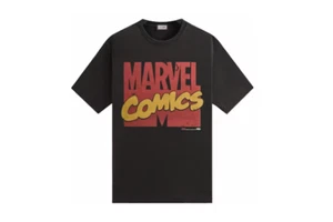 Kith x Marvel Comics Vintage Tee 'Black' Sz L WITHOUT INTERNAL TAGS - Picture 1 of 7