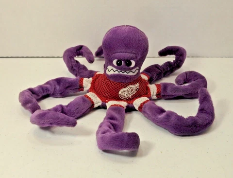 2008 Redwing Octopus Plush Creations Rally NHL Hockey Stanly Cup Year BT19 Cover