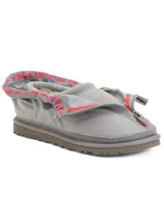 UGG Hombres Zapatilla 11 TASMAN SHROUD CREMALLERA Zapatos Plegables Lana Resistente al Agua NUEVO - Imagen 1 de 10
