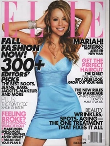 Elle Magazine August 2008 Mariah Carey 090319AME - Picture 1 of 2