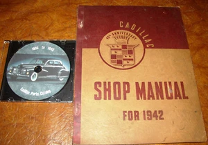 Cadillac Shop Service Manual 60S 61 62 63 67 75 Series 1942 y piezas originales - Imagen 1 de 4