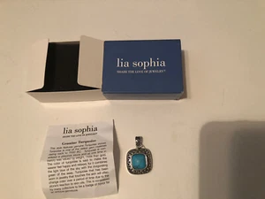 Lia Sophia Anhänger Türkis Neu In Box - Bild 1 von 4