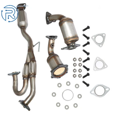For 2003 2004-2007 Nissan Murano 3.5L V6 Set of 3 Catalytic Converter w/ Gasket - Image 1 of 4
