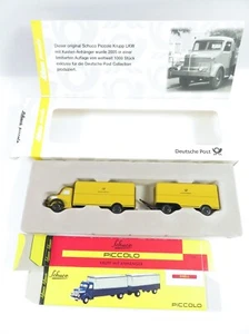 Camión Schuco Piccolo 1:90 010474 1:90 Krupp Titan S80 Deutsche Post 2005 #5518 - Imagen 1 de 4