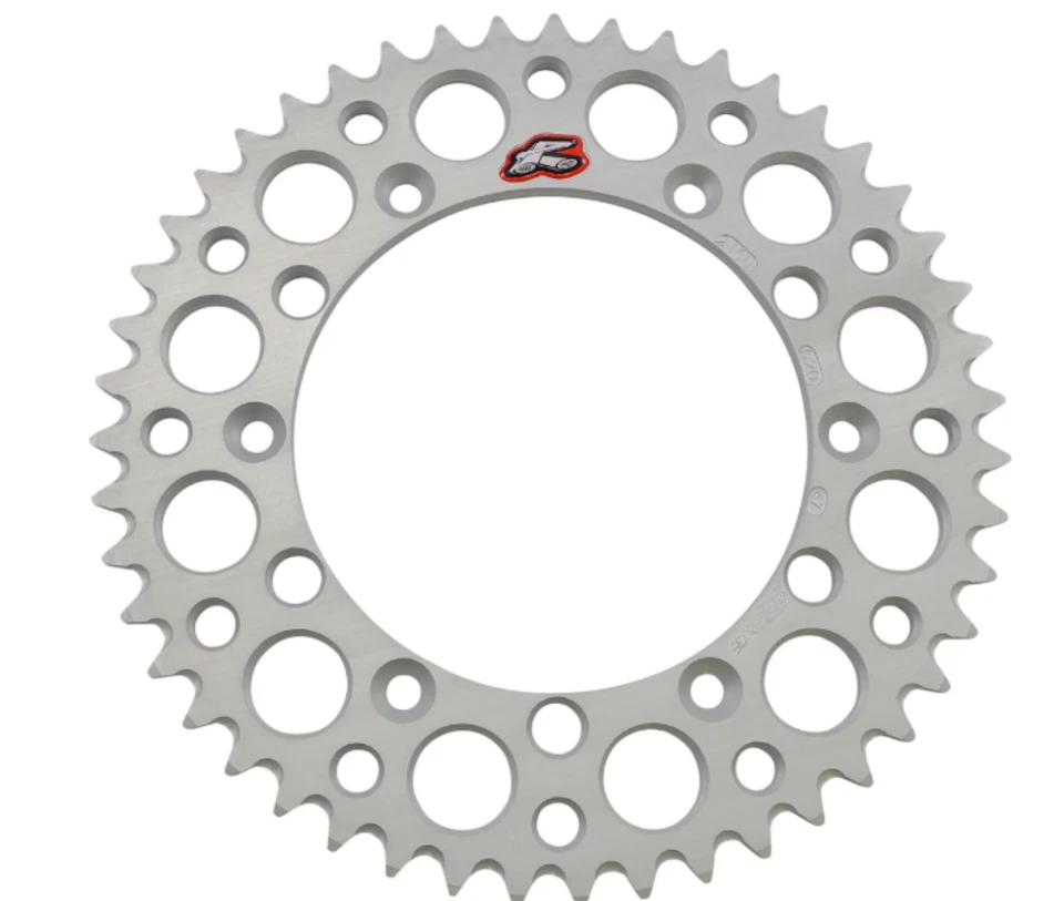 REAR SPROCKET ALLOY RENTHAL, ULTRALITE 216U-520-47GPSI SILVER, HUSQVARNA / GASGA - Image 1 of 3