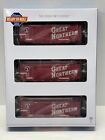 Athearn HO GN Great Northern Set of 3 40' Double Door Box Cars ATH16045. New!