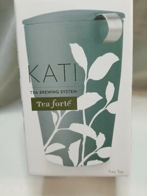 Travel Mug/Cup TEA Brewing Steeping Infuser Loose Tea Double Walled Lid NEW Gift - Image 1 of 4