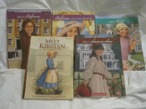 Lot 5~American Girl Collection Meet Kirsten Samantha Rebecca Kit~LBDLF - Picture 1 of 7