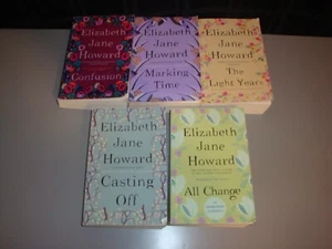 Cazalet Chronicles Series 1-5 Book Lot Elizabeth Jane Howard Historical Fiction - Picture 1 of 6