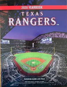 2020 TEXAS RANGERS YEARBOOK MLB PROGRAM 2023 WORLD SERIES 170 PAGES SHIPS NOW - Picture 1 of 1