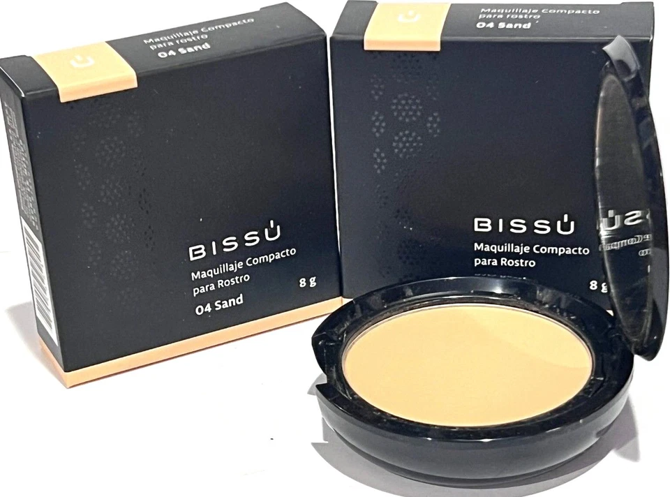 BISSU POWDER SEMI MATTE (MAQUILLAJE COMPACTO)  04 SAND   8G  2 PACK - Image 1 of 1