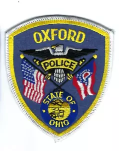 Oxford Twp. (Butler County) OH Ohio Police Dept. patch - NEW! - Picture 1 of 1