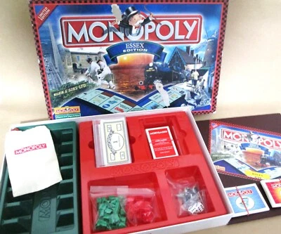Monopoly Essex Edition 2001 Limited Edition Game Complete Winning Moves - Image 1 of 4