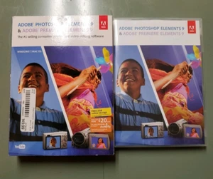 Photoshop Elements 9 Premiere Elements 9 DVD PLUS Lightroom 3 Trial Mac/Windows - Picture 1 of 9