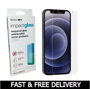 👉 For iPhone 12 Mini | 13 Mini 👈 Tech21 Impact Tempered Glass Screen Protector - Picture 1 of 8