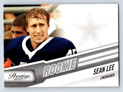 Sean Lee 2010 Playoff Prestige #289 Penn St. Dallas Cowboys Rookie RC - Image 1 of 2