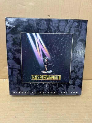 That's Entertainment III Deluxe Collector's Edition Box Set CD, 2x VHS, Cards +  - Image 1 of 4