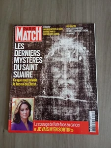 PARIS MATCH n°3908 28/03/2024 Derniers mystères du Saint Suaire/ Courage de Kate - Imagen 1 de 7