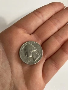 1965 washington quarter No Mint Mark Wide Rim ,in great shape, - Picture 1 of 5
