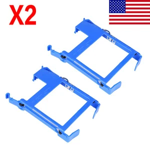 2X For Dell Optiplex 390 990 3010MT T5610 3.5" Tray Caddy Bracket DN8MY PX60023 - Picture 1 of 4